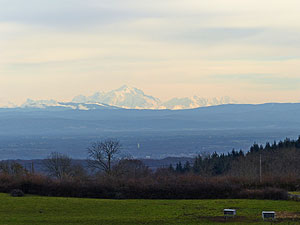 Vue du Mont Blanc